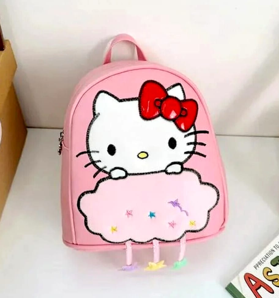 girls pink hello kitty backpack Sanrio Cute Hello Kitty Backpack bag