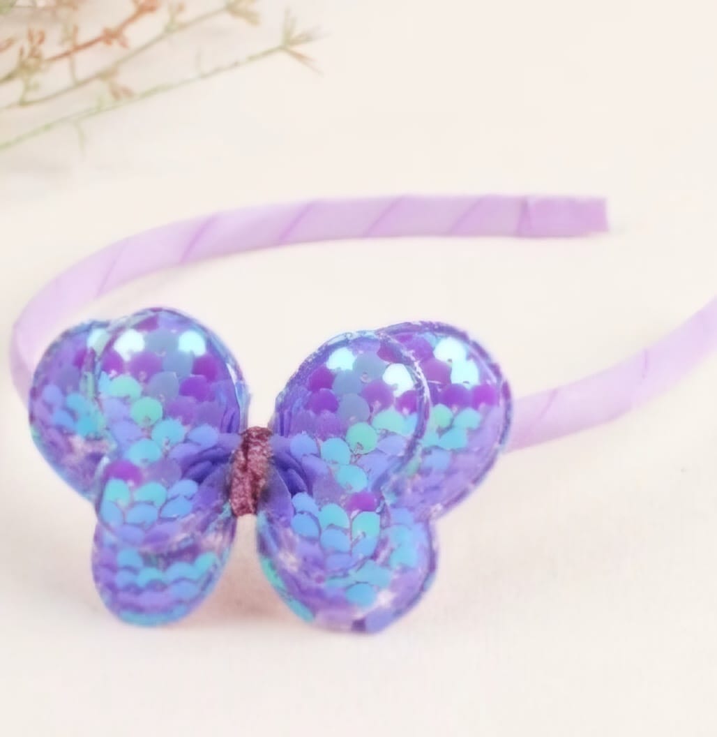 Butterfly sequin Headband - Preppy Kids (Grand Bazaar)
