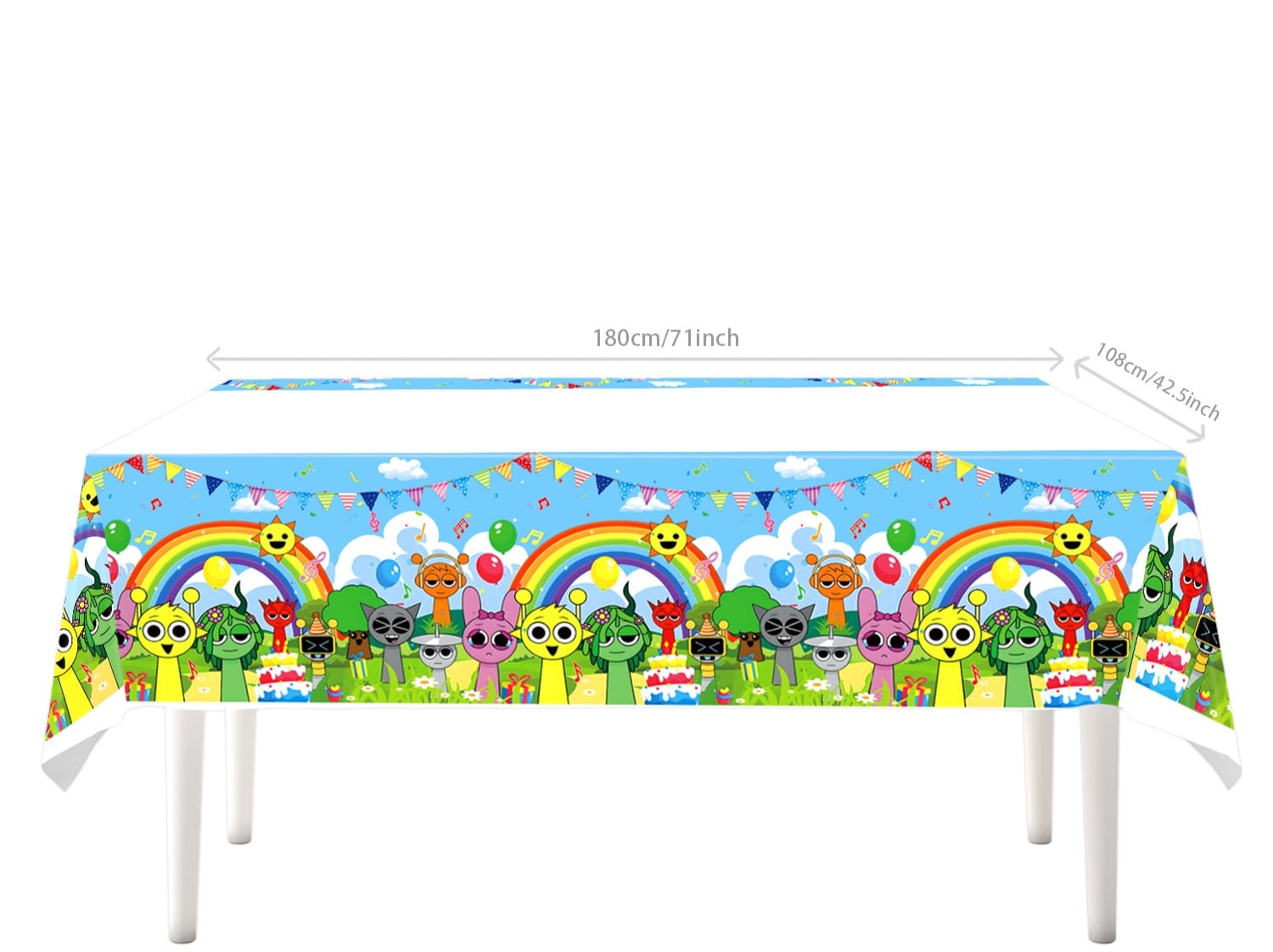 Sprunki Tablecloth - Preppy Kids (Grand Bazaar)