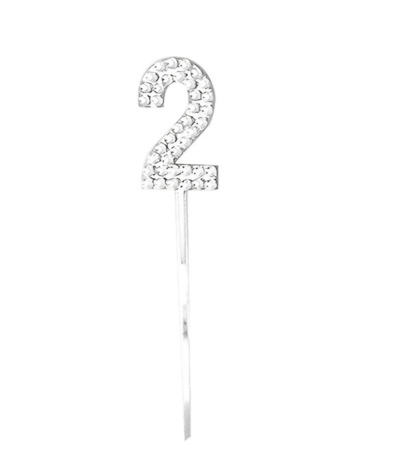 Rhinestone Number Cake Topper(0-9) - Preppy Kids (Grand Bazaar)