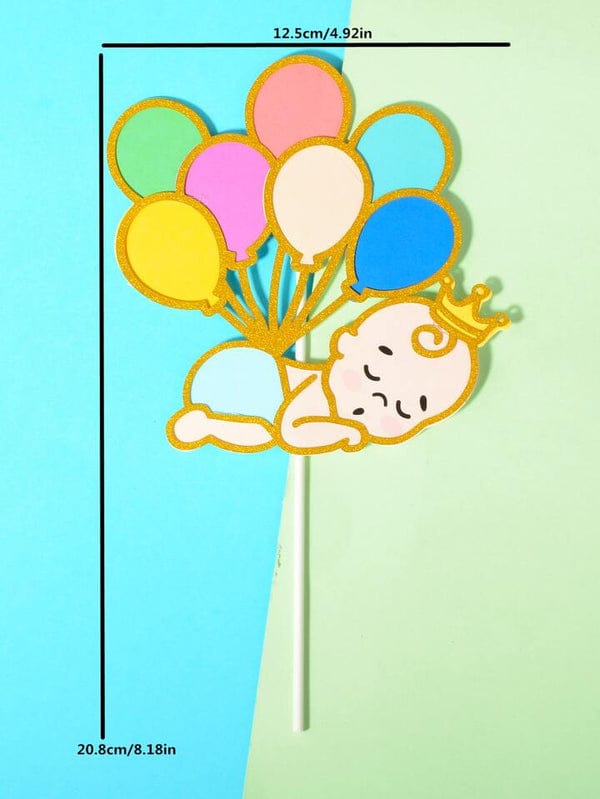 Baby cake topper
