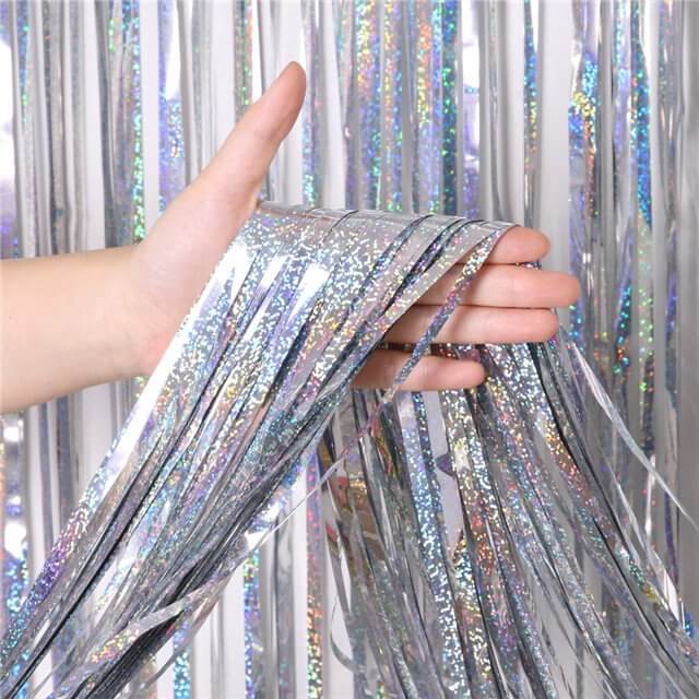 Glitter Rain Curtains