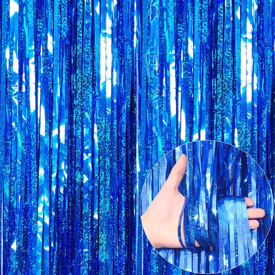 Glitter Rain Curtains