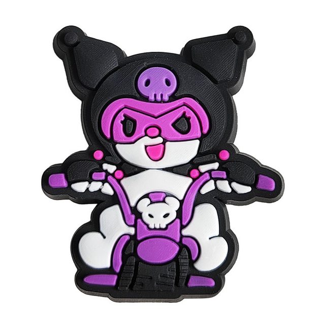 Sanrio Kuromi Croc Charm (1 pc) charms jibbitz