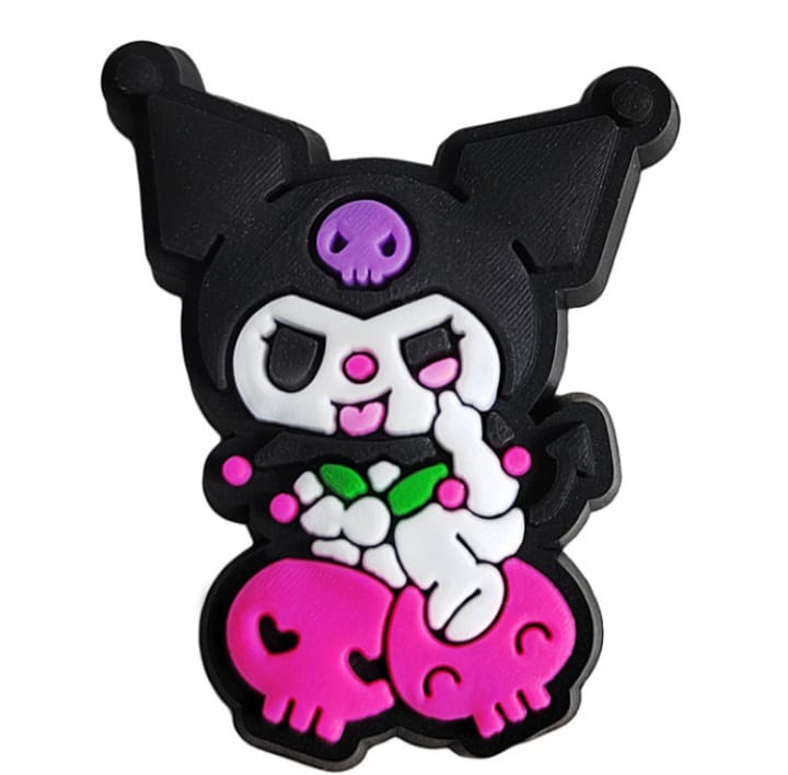 Sanrio Kuromi Croc Charm (1 pc) charms jibbitz
