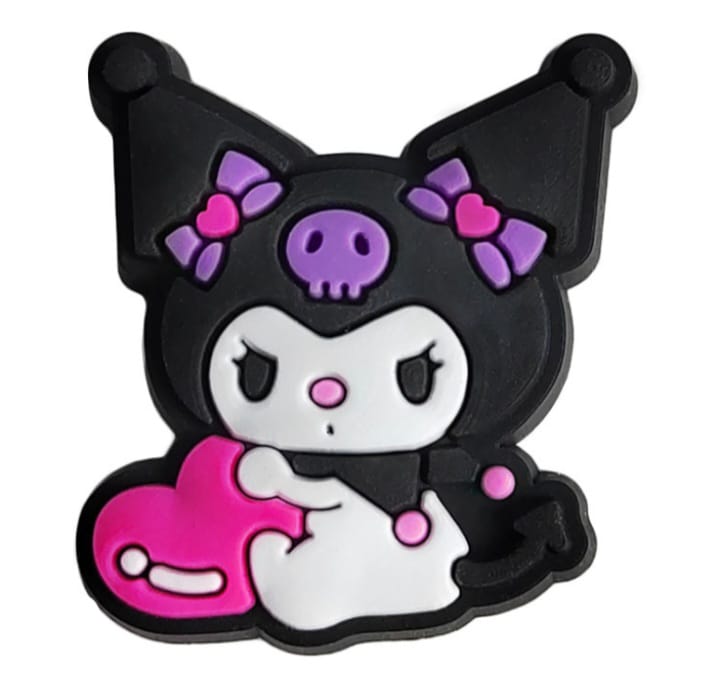Sanrio Kuromi Croc Charm (1 pc) charms jibbitz