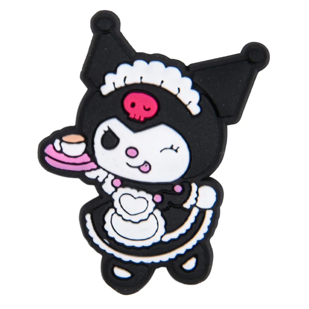 Sanrio Kuromi Croc Charm (1 pc) charms jibbitz