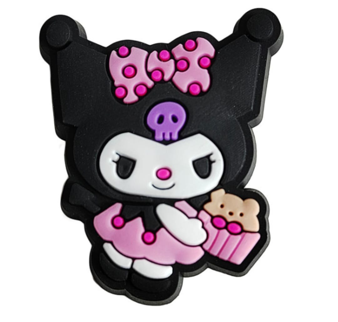 Sanrio Kuromi Croc Charm (1 pc) charms jibbitz