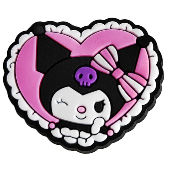 Sanrio Kuromi Croc Charm (1 pc) charms jibbitz
