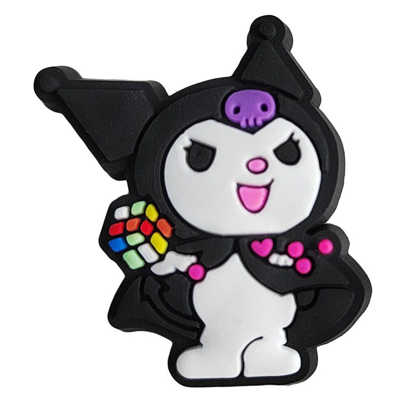 Sanrio Kuromi Croc Charm (1 pc) charms jibbitz