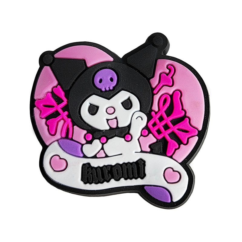 Sanrio Kuromi Croc Charm (1 pc) charms jibbitz