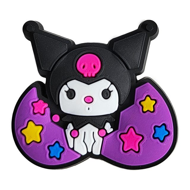 Sanrio Kuromi Croc Charm (1 pc) charms jibbitz