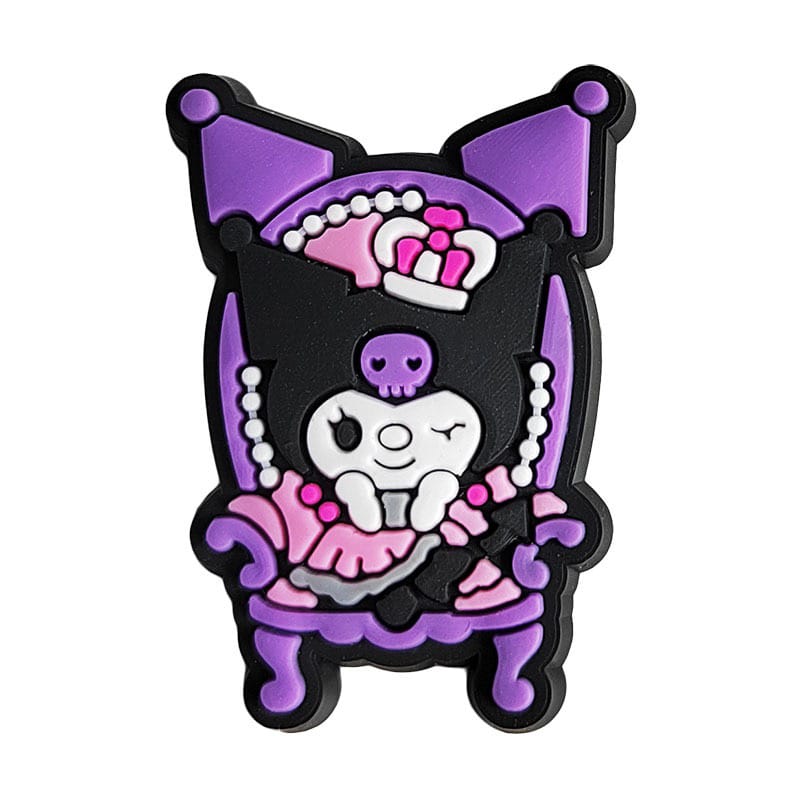Sanrio Kuromi Croc Charm (1 pc) charms jibbitz