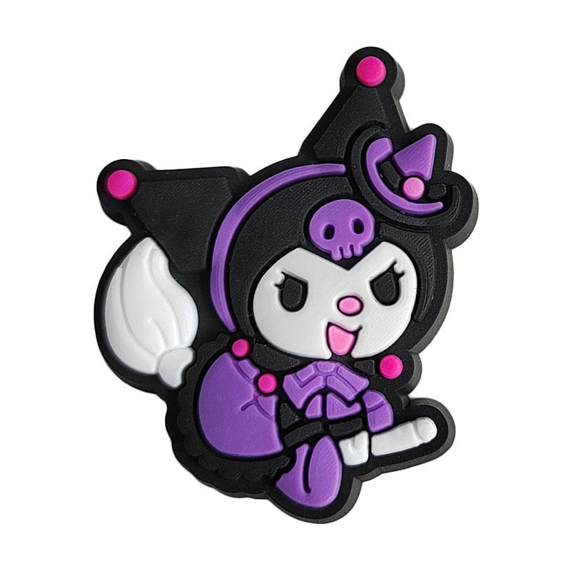 Sanrio Kuromi Croc Charm (1 pc) charms jibbitz