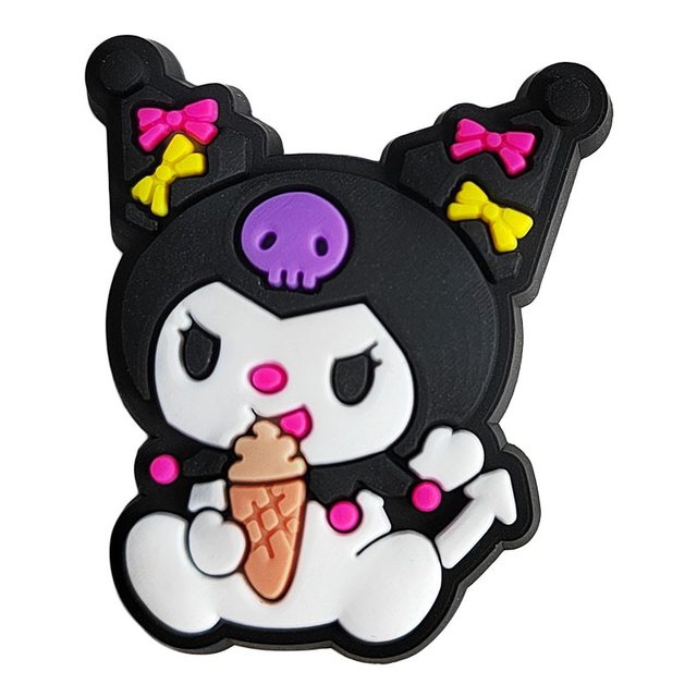 Sanrio Kuromi Croc Charm (1 pc) charms jibbitz
