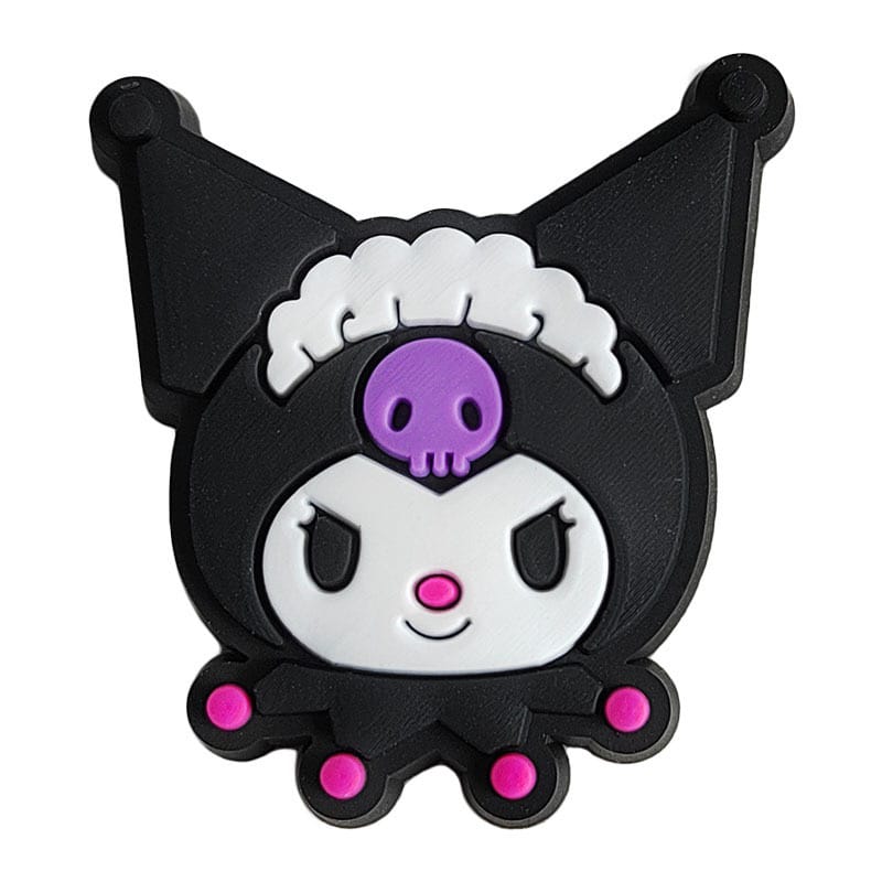 Sanrio Kuromi Croc Charm (1 pc) charms jibbitz