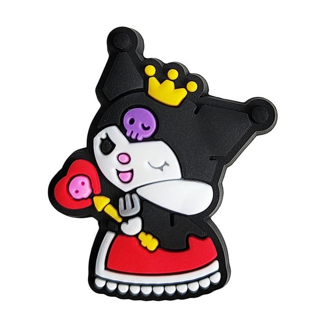 Sanrio Kuromi Croc Charm (1 pc) charms jibbitz