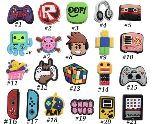 Roblox Croc Charm(1 pc) charms jibbitz