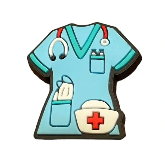 Nurse Croc Charm (1 pc) charms jibbitz