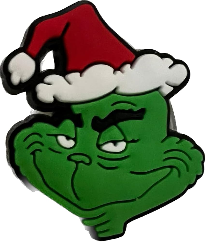 Grinch Crocs Charm (1 pc) charms jibbitz