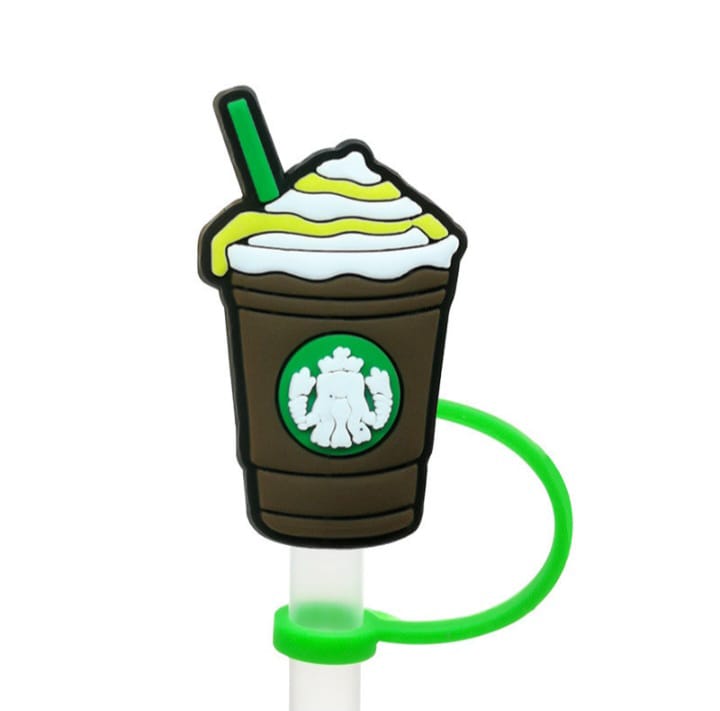 Starbucks Drinks Straw Cover Caps Toppers for Tumbler