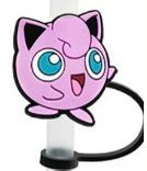 P0kemon Characters Straw Cover Caps Toppers for Tumbler