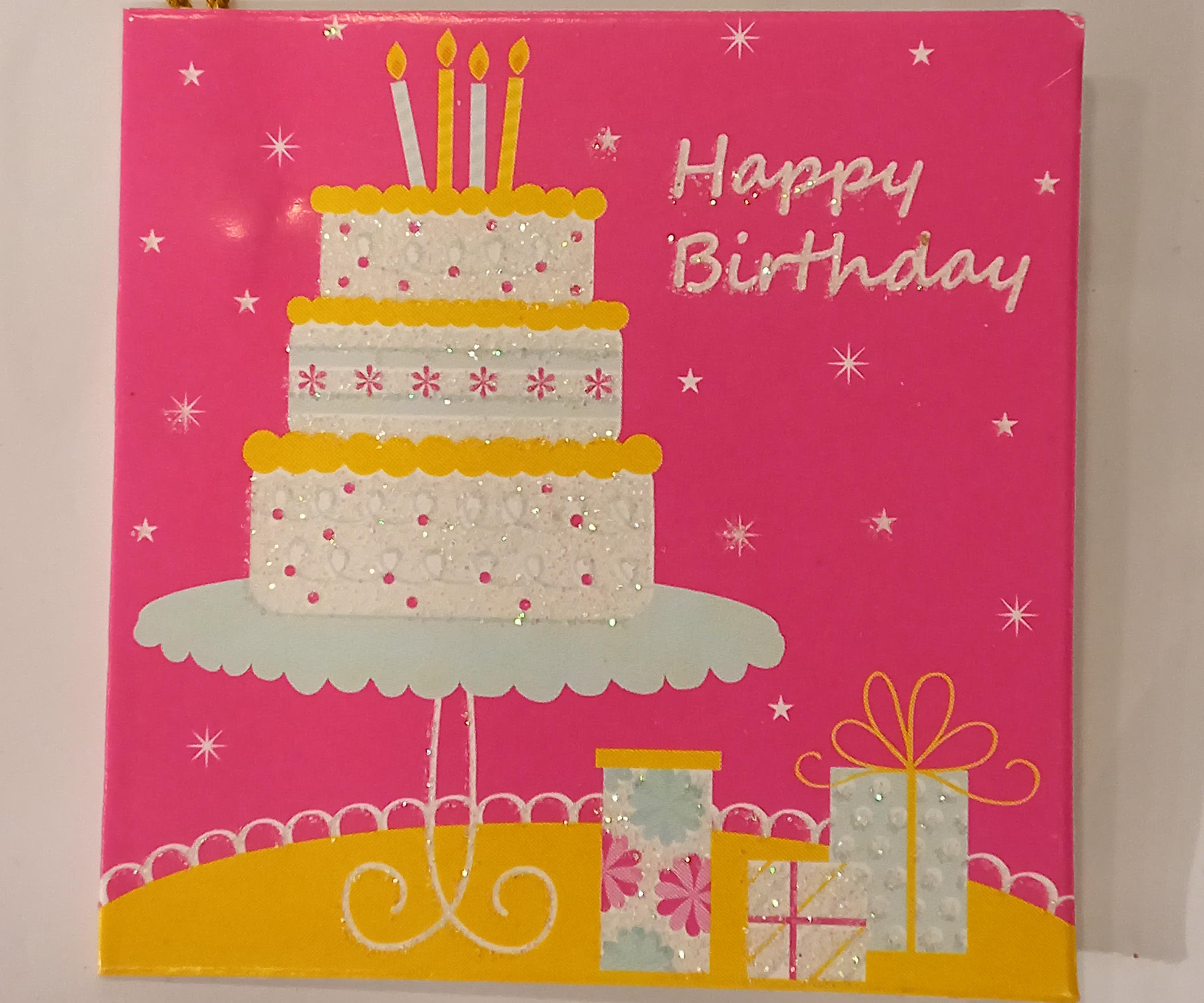 Happy Birthday Gift Bag Greeting Card