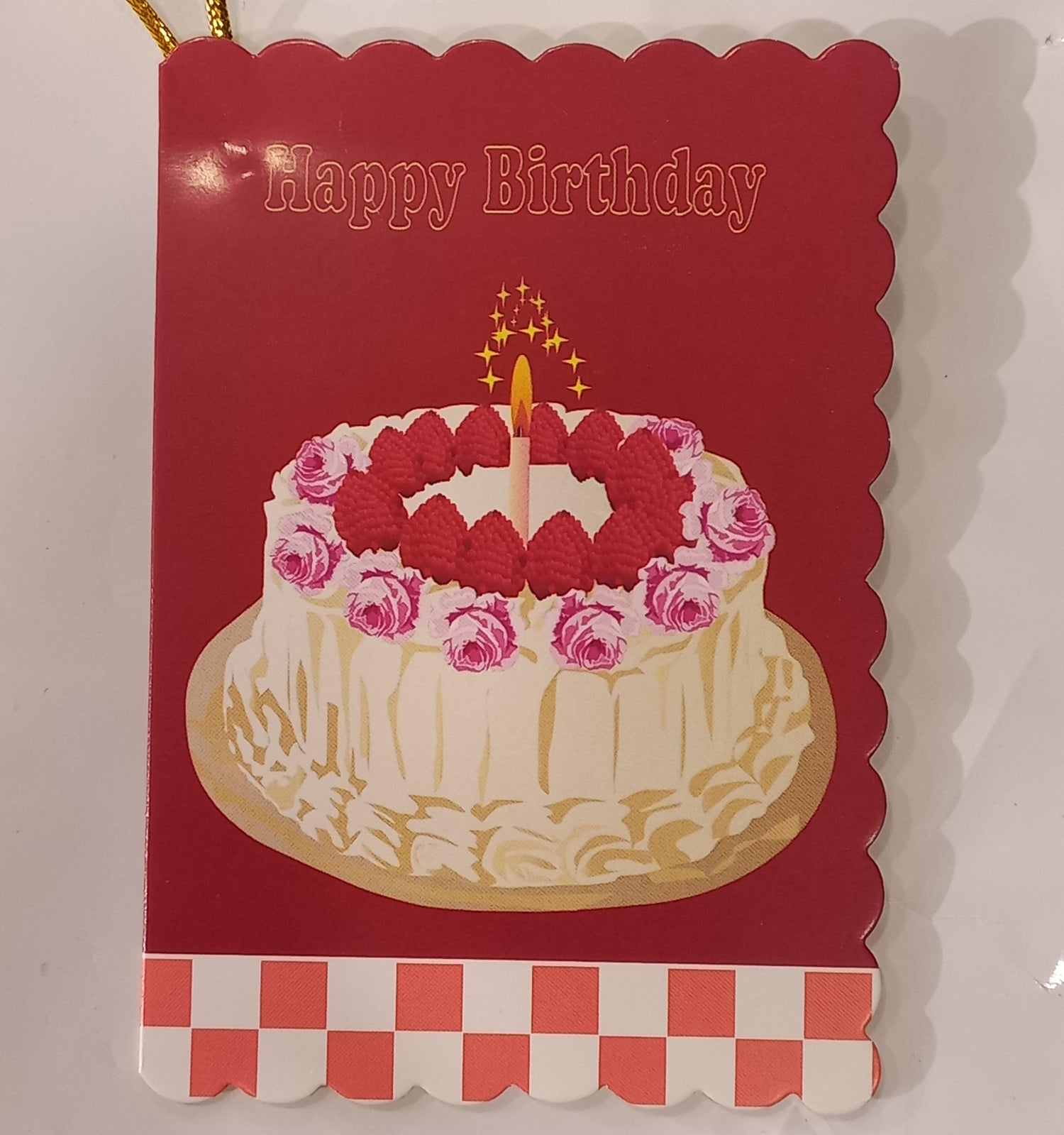 Small Happy Birthday Greeting Card