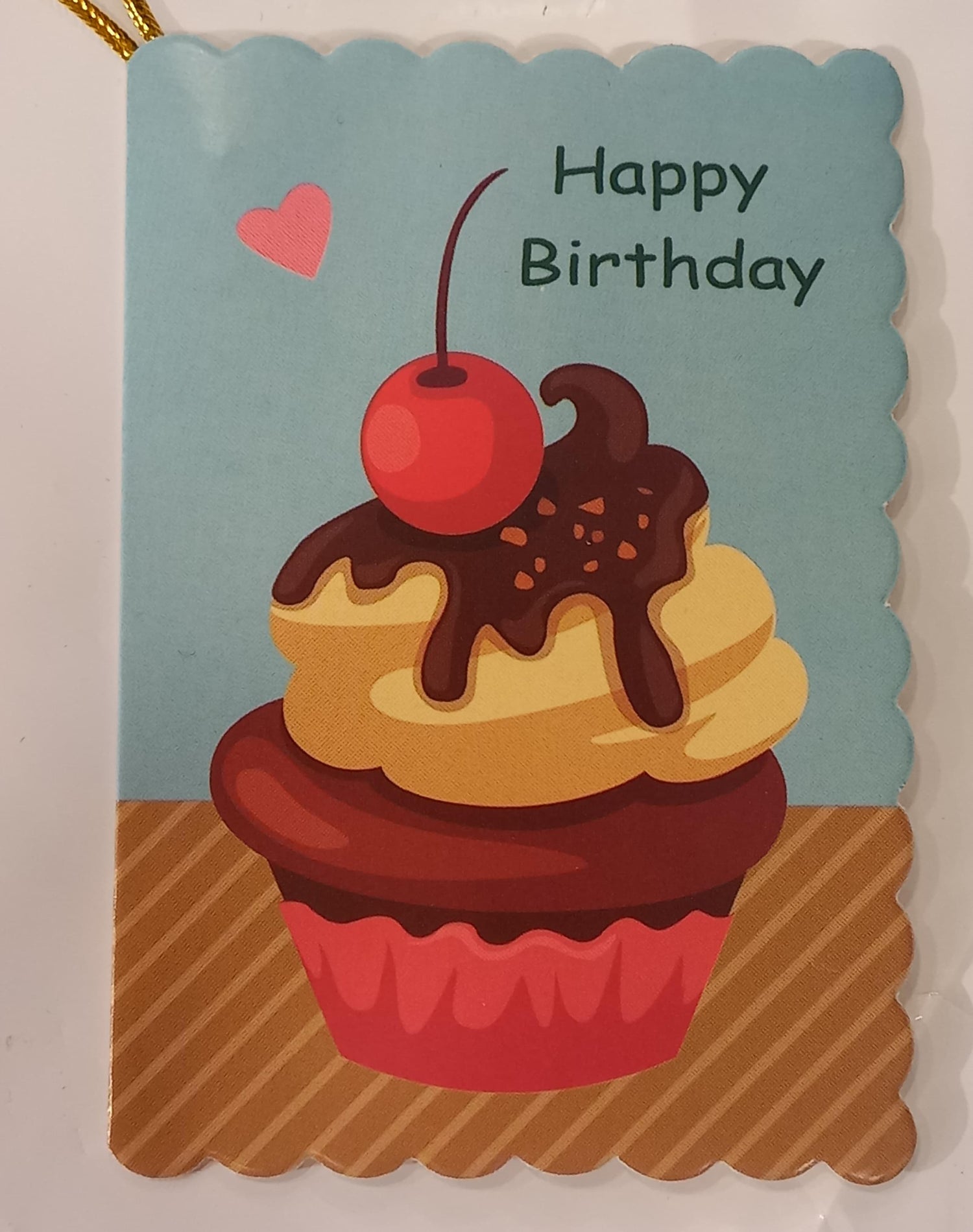 Small Happy Birthday Greeting Card