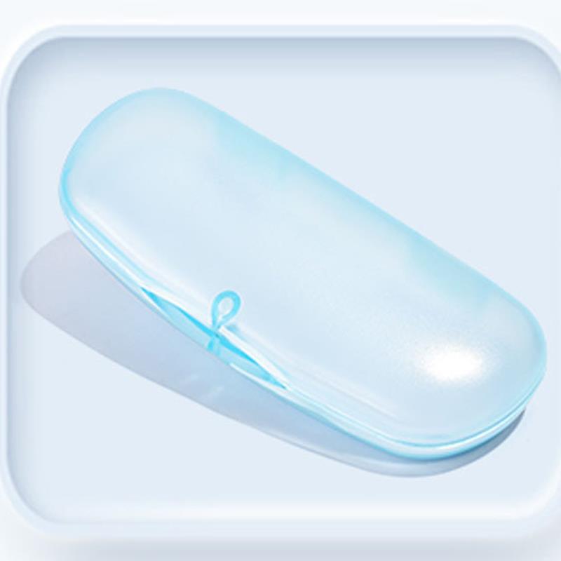 Transparent clear Plastic glasses case