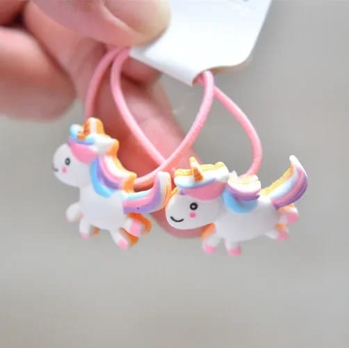 Adorable Girls Hair Ties (2PCS)