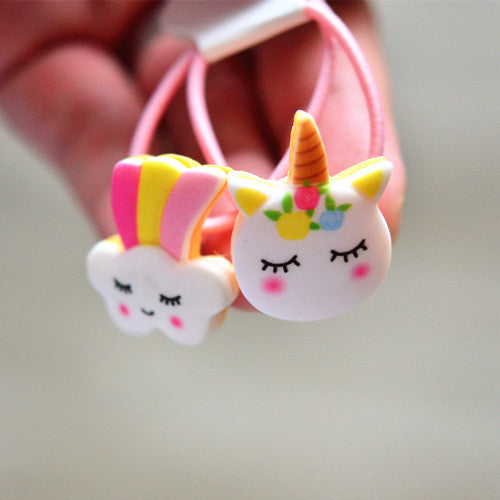 Adorable Girls Hair Ties (2PCS)
