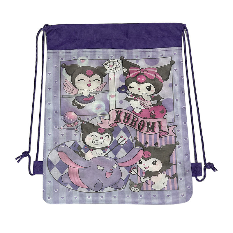 Sanrio Kuromi Pull String Bag Party School