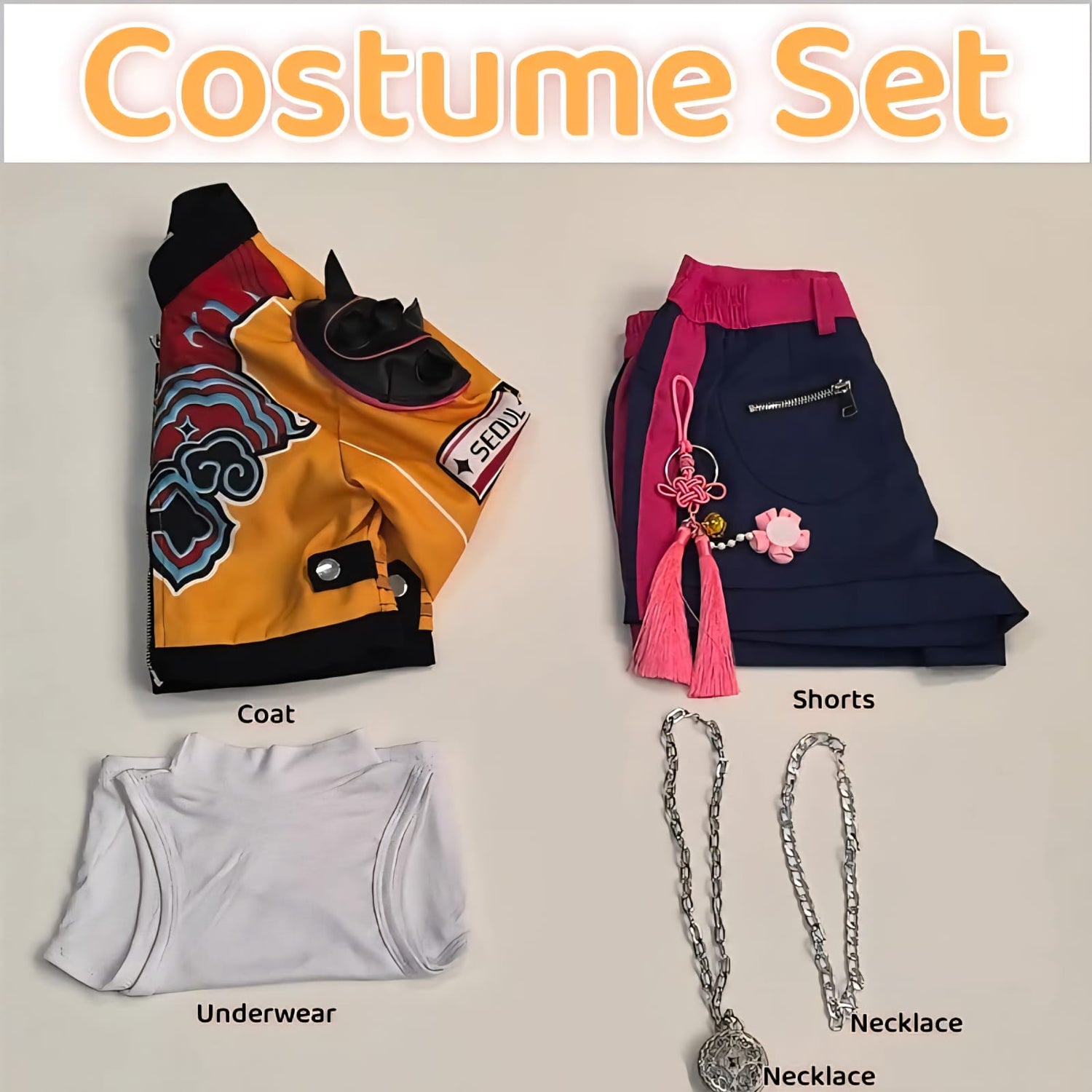 Rumi Cosplay Leather Costume with accessories Kpop Demon Hunters