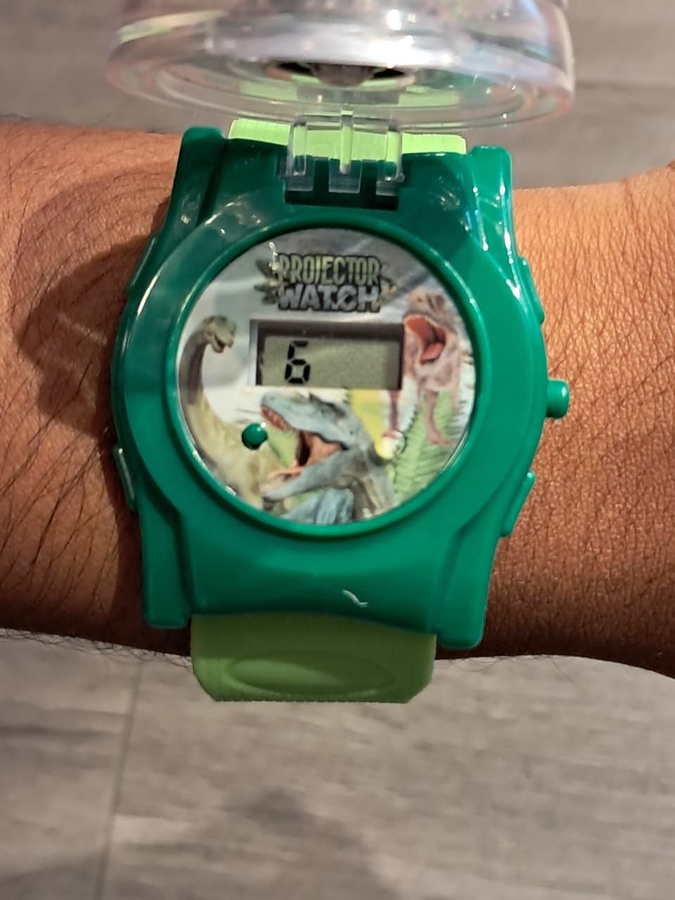 Kids Dinosaur Rotating Flip Watch