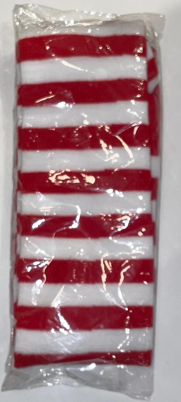 ELF Striped Christmas Socks