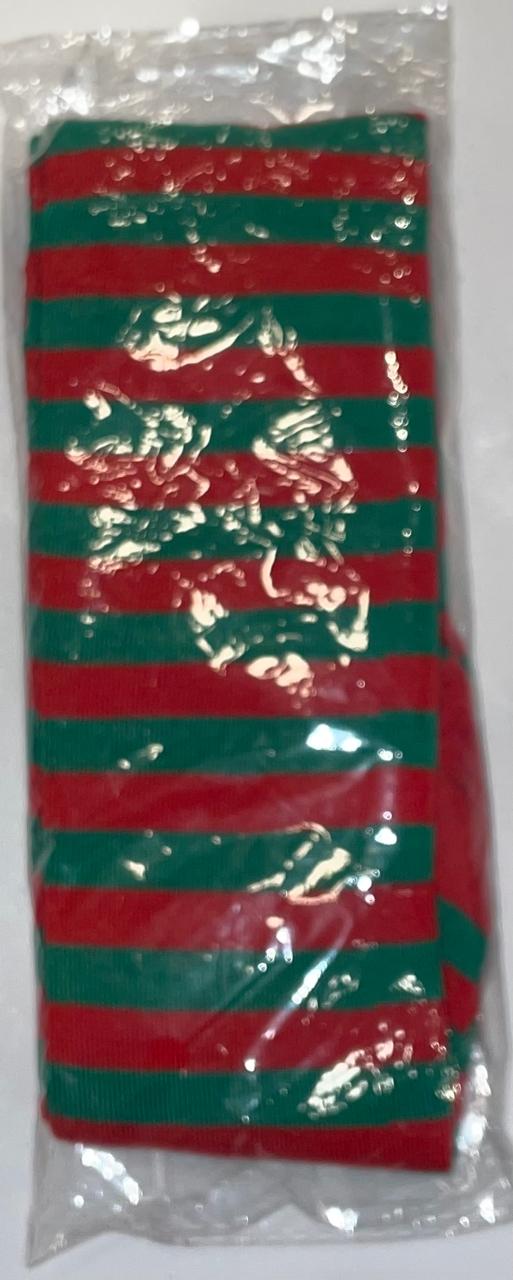 ELF Striped Christmas Socks