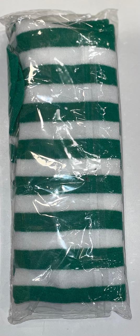 ELF Striped Christmas Socks