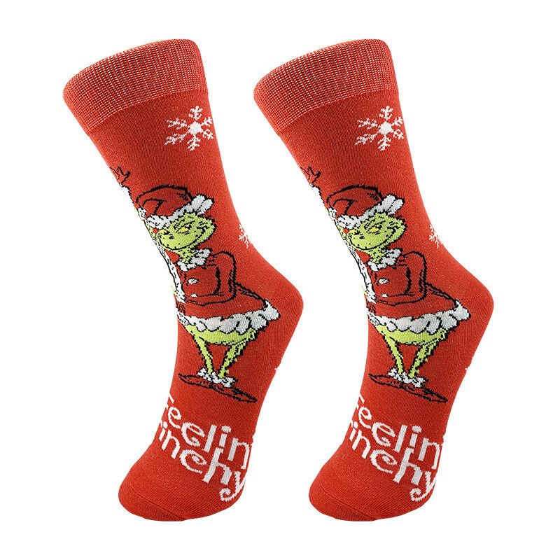 Grinch Festive Socks (1 pair)