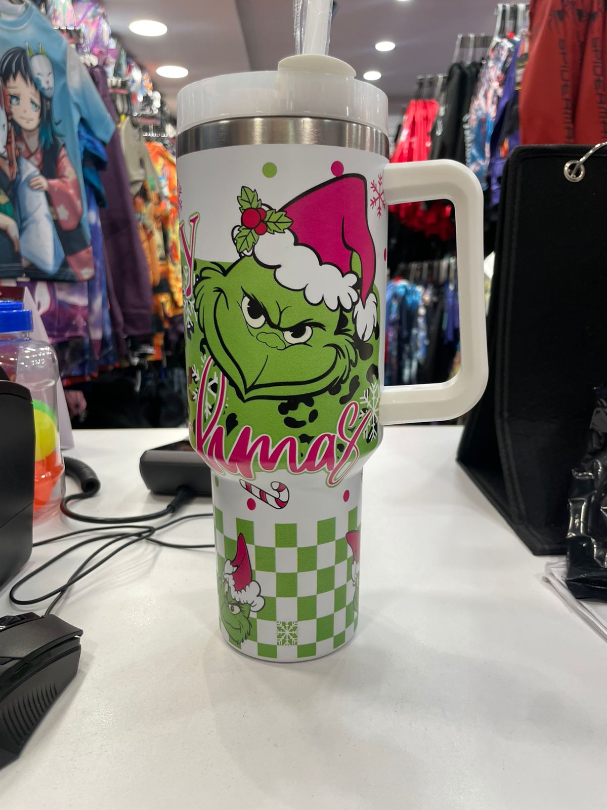Grinch Christmas Tumbler cup
