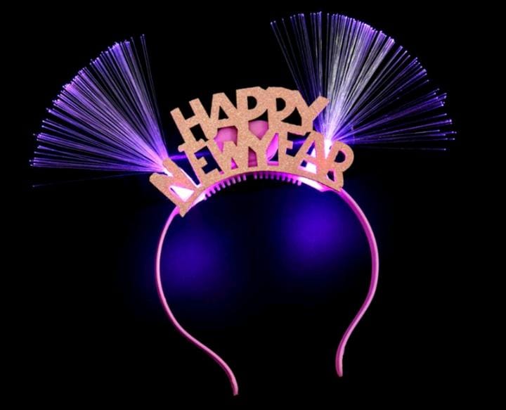 LED Happy New YEAR Head Band