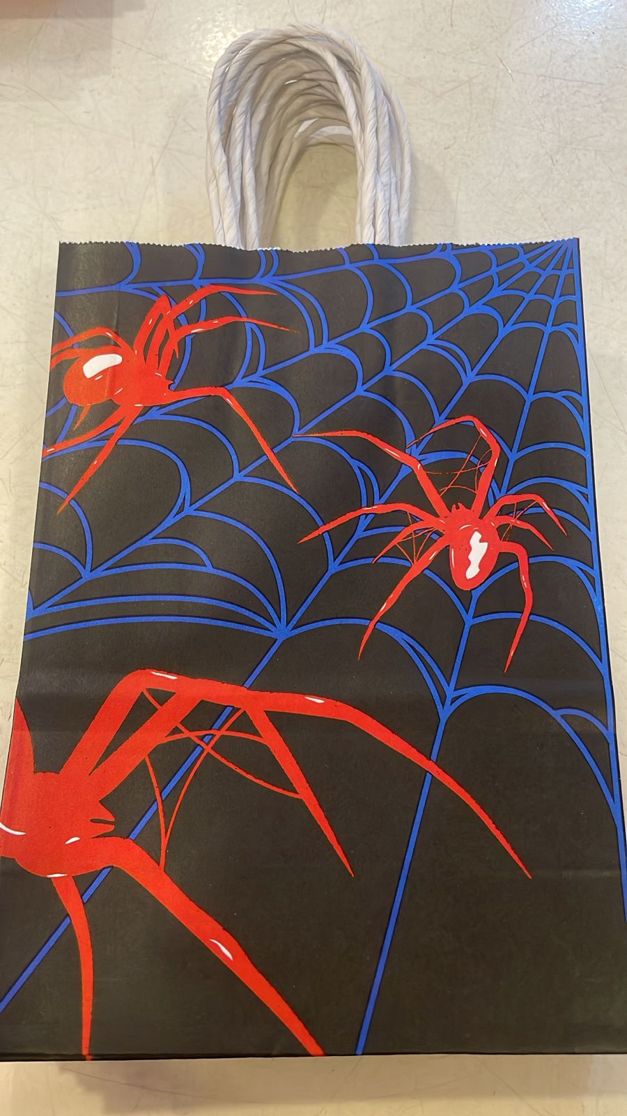 Spiderman Gift Bag Kraft