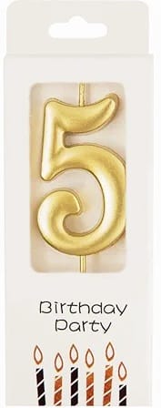 Zarcn GOLD CANDLES 0 TO 9