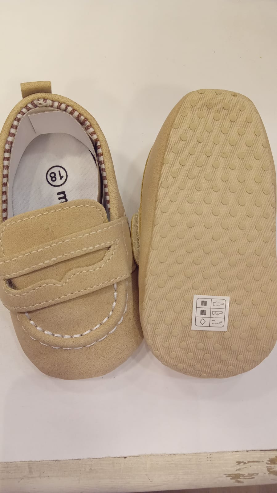Max Baby Loafers (tan)