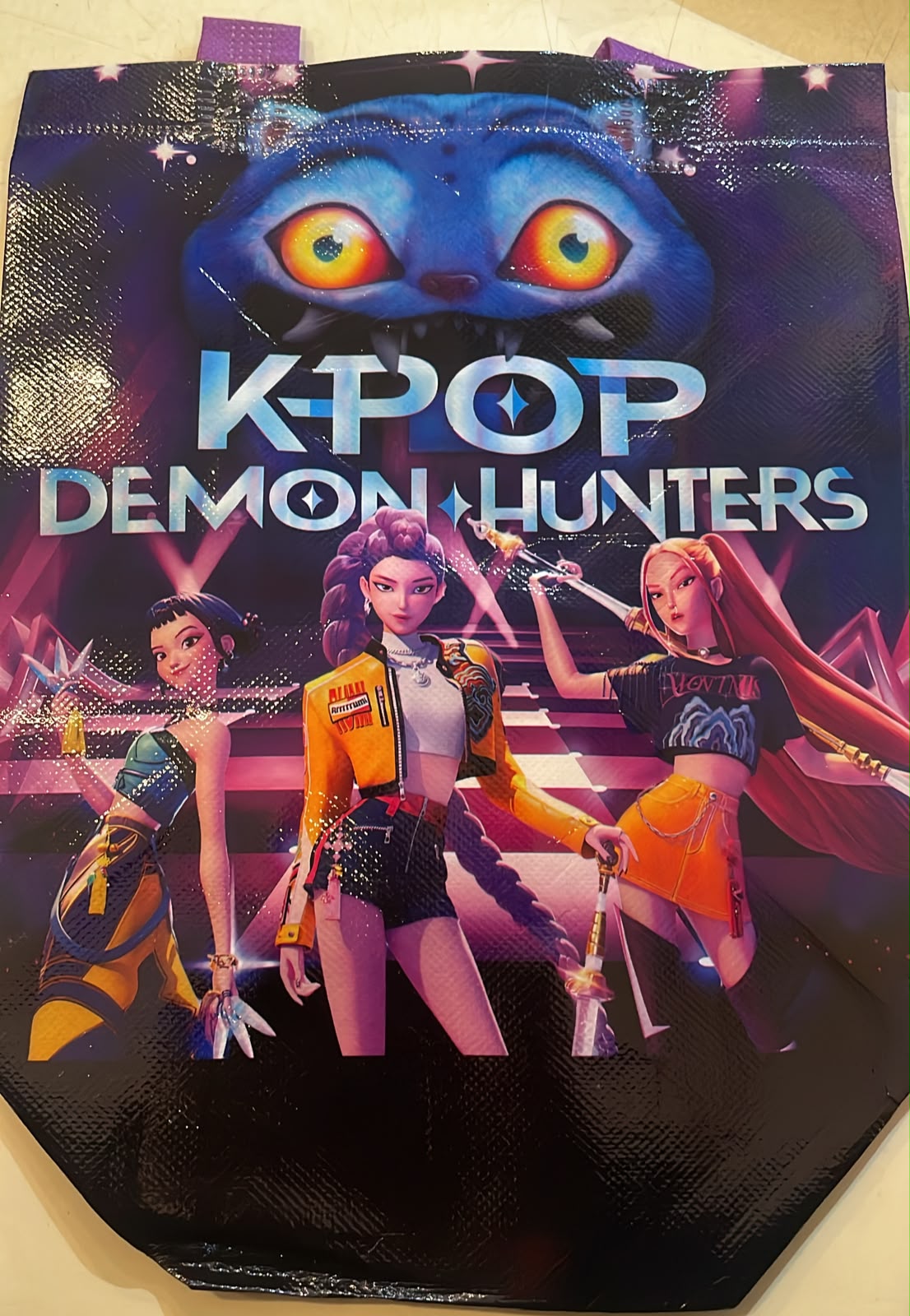 Kpop Demon Hunter Character Tote Bags