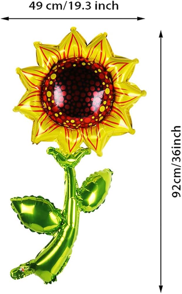 Sunflower Foil Balloon