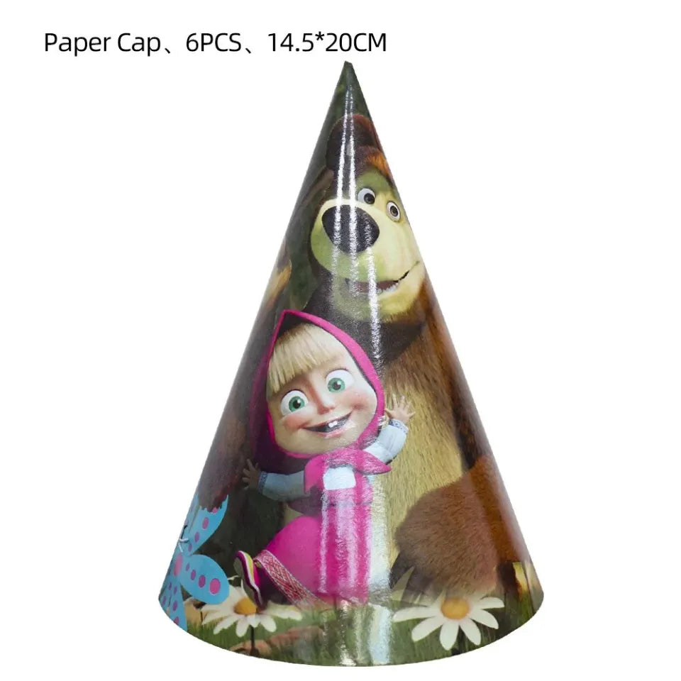 Masha and the Bear Ultimate Party Decoration Package