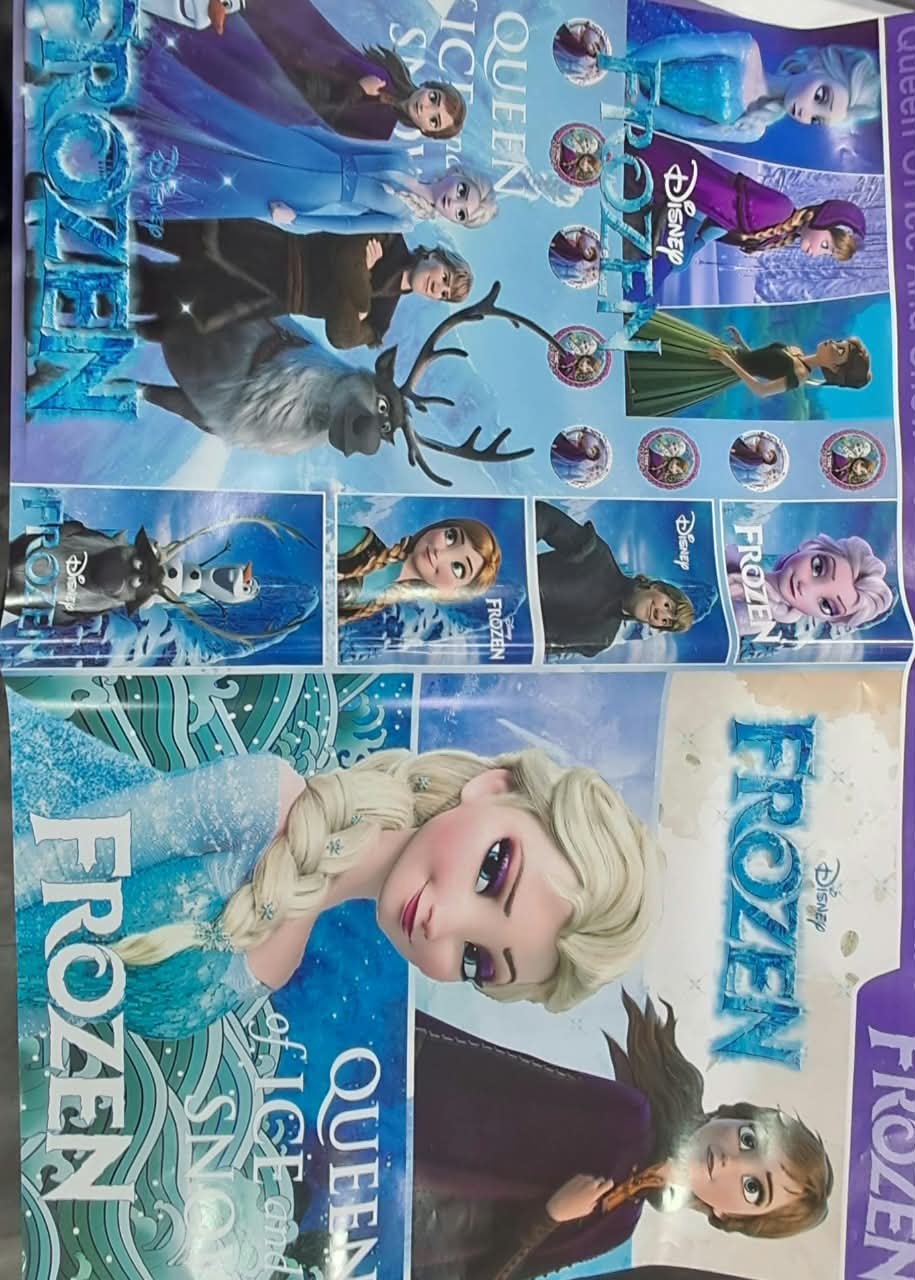 Character Gift Wrapping Paper (27&