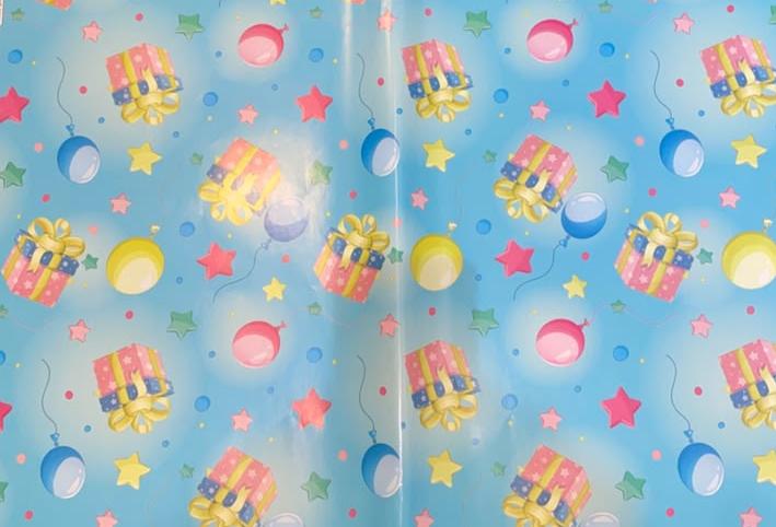 Character Gift Wrapping Paper (27&