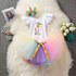 UnicornFirst Birthday Girls Outfit Elegant - Preppy Kids (Grand Bazaar)